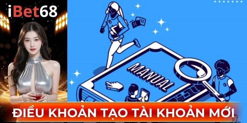 Điều khoản sử dụng khi tiến hành tạo tài khoản mới
