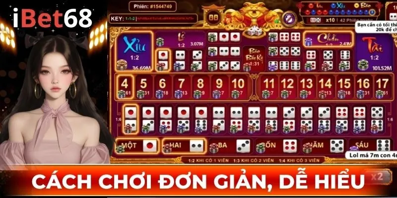 Cách chơi đơn giản, dễ hiểu